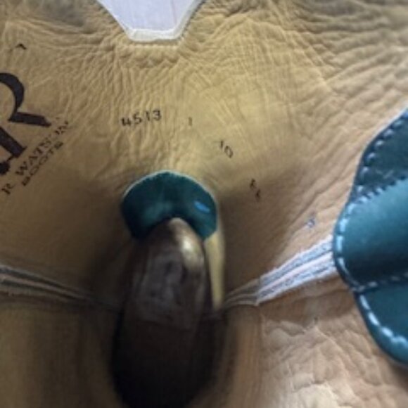 R Watson Full Quill Ostrich Boots